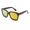 new pattern Korean Edition Box men and women Polarized sunglasses Hip hop personality Sunglasses street Versatile glasses 96916